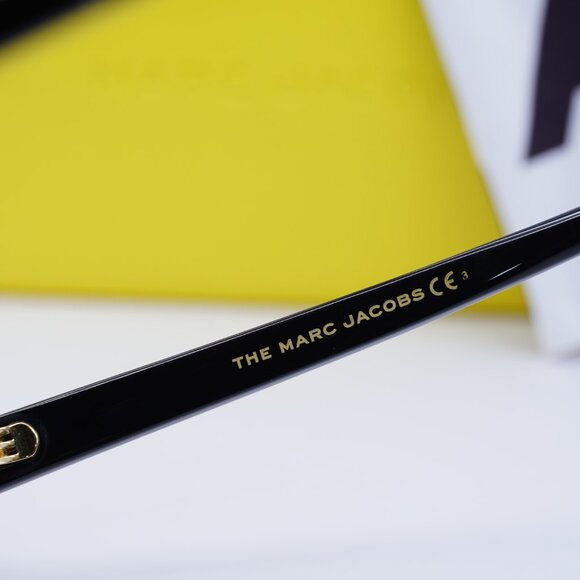 Marc Jacobs MARC 555/S 0807 9O Cat Eye Sunglasses - Black\Gray Gradient - Picture 8 of 10